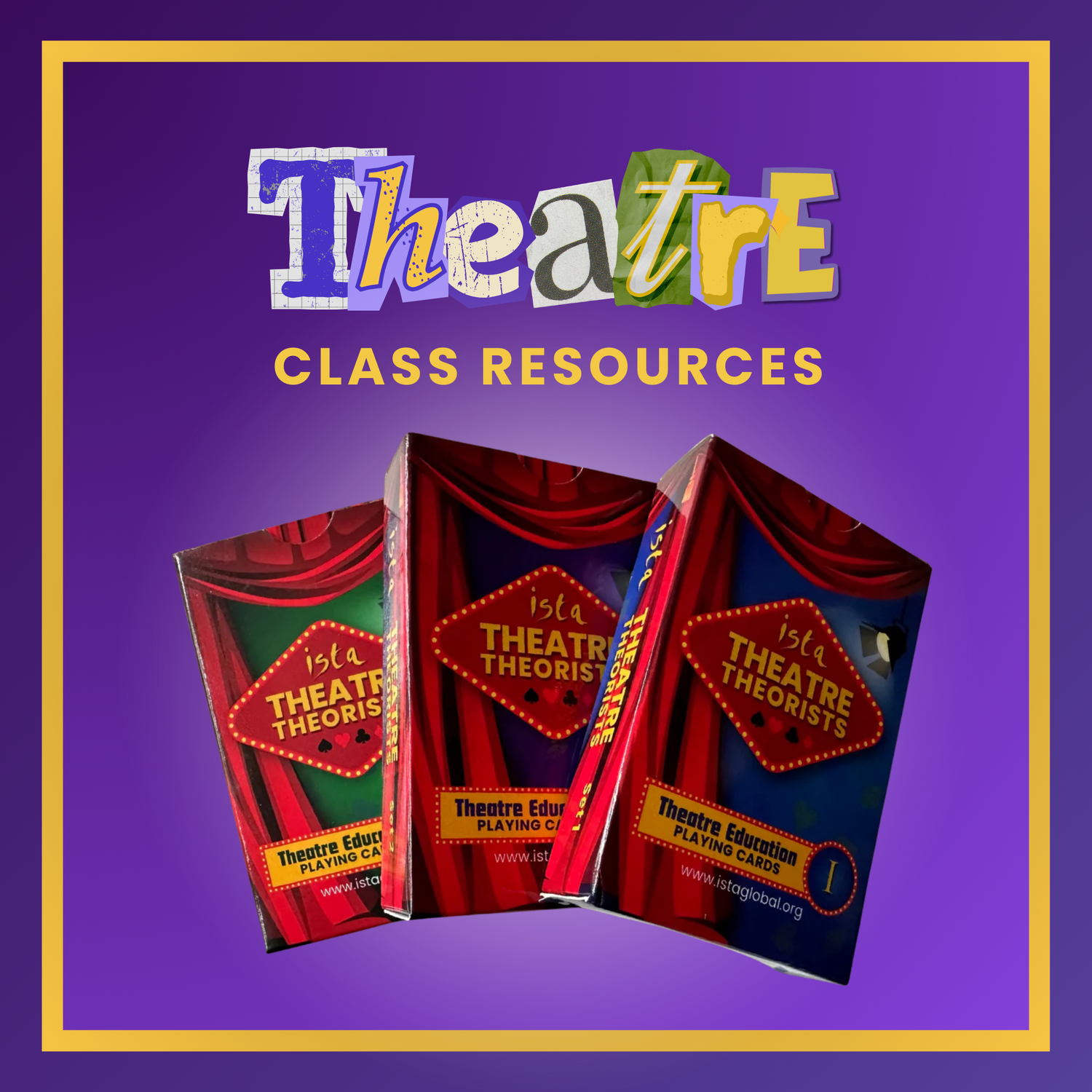 Theatre class resources