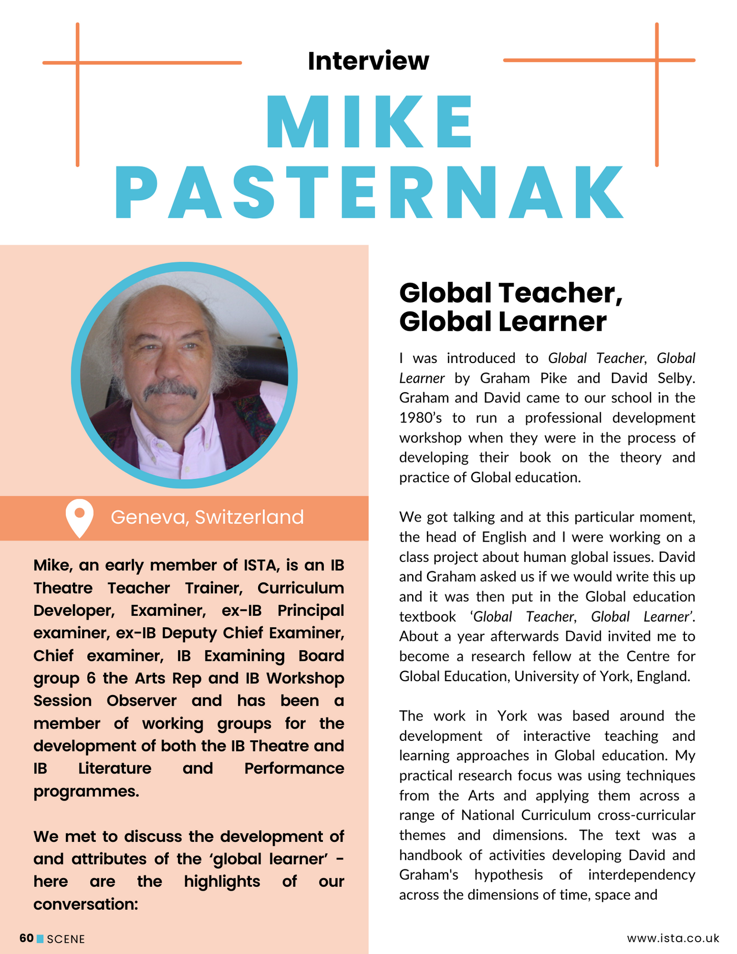 The Global Learner - Scene digital magazine