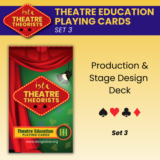 Theatre Theorist Cards Set 3 -  Production and Stage Design Deck