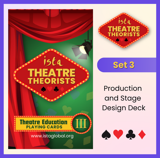 Theatre Theorist Cards Set 3 -  Production and Stage Design Deck